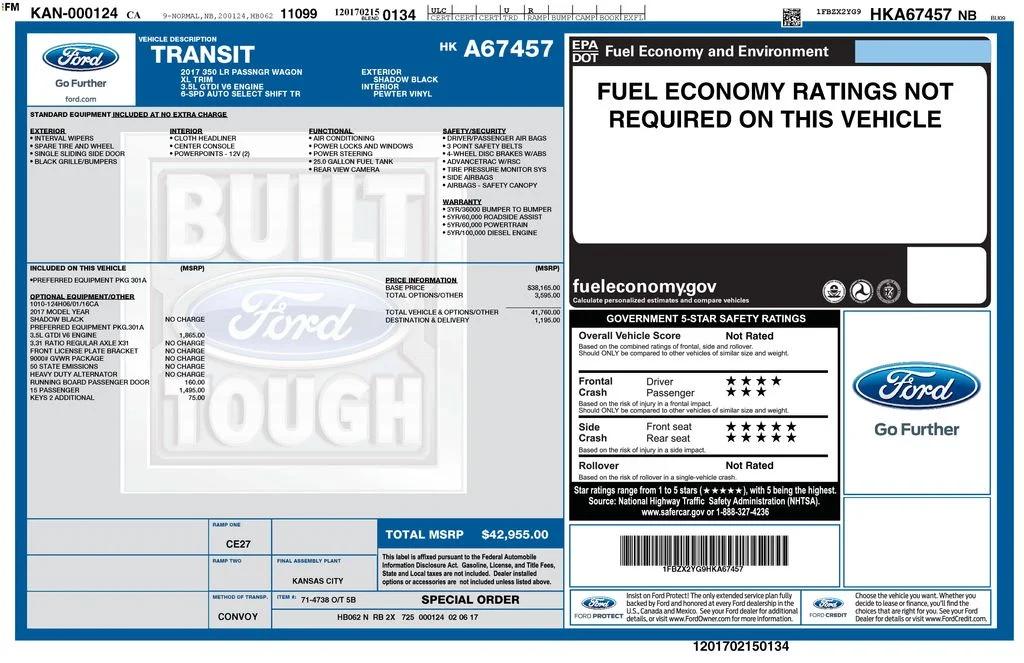 ford transit wagon 2017 1FBZX2YG9HKA67457 image ford transit wagon 2017 1FBZX2YG9HKA67457 image